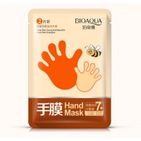 Маска-перчатки для рук с медом BioAqua Honey Hand Mask, 1 пара