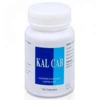 Устричный кальций Kal Cab, 100 капсул