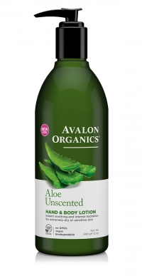 Лосьон для рук и тела Avalon Organics с соком Алоэ Вера без аромата