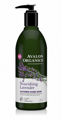 Глицериновое мыло для рук Avalon Organics с маслом лаванды