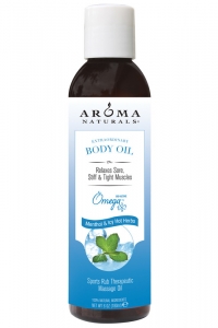 Терапевтическое массажное масло Ментол и травы Extraordinary Body Oil Aroma Naturals
