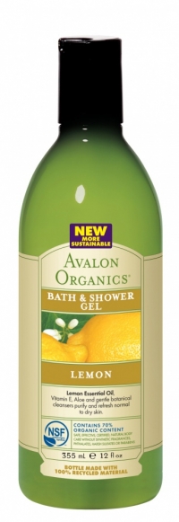 Гель для ванны и душа Avalon Organics с маслом лимона