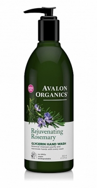 Глицериновое мыло  для рук Avalon Organics с маслом розмарина