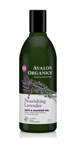 Гель для ванны и душа Avalon Organics с маслом лаванды